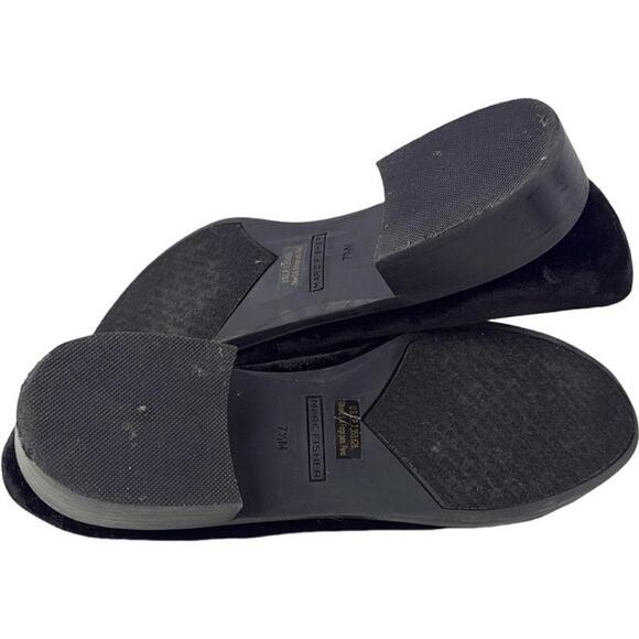 Marc Fisher Traycee2 Women's Size 7.5‎ Black Velvet Slip On Loafers Shoes - Picture 8 of 11